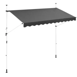 Balkonmarkise 300 x 150 cm anthrazit | GONSER.CH
