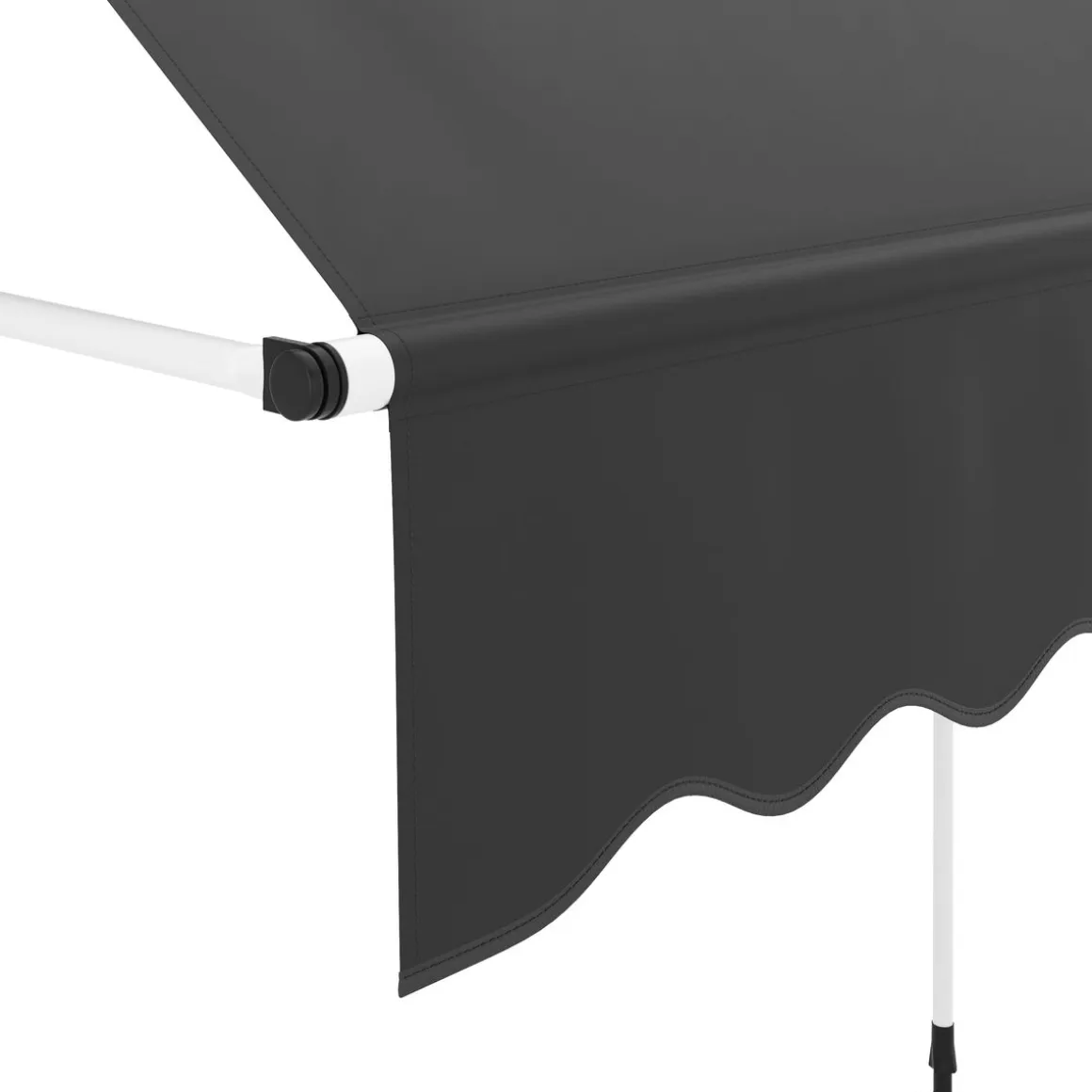Balkonmarkise 250 x 120 cm anthrazit