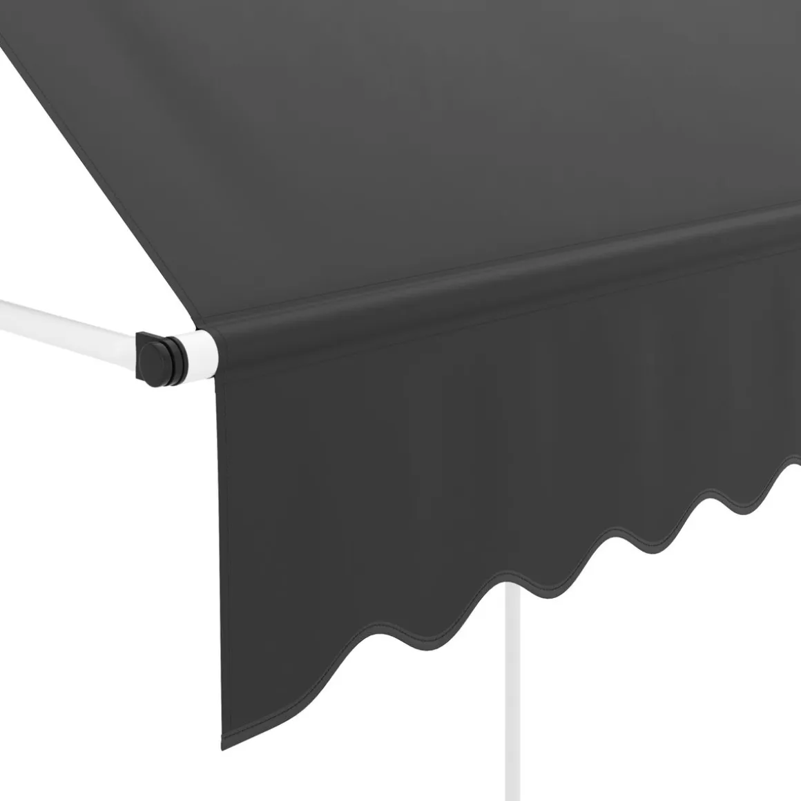 Balkonmarkise 200 x 120 cm anthrazit