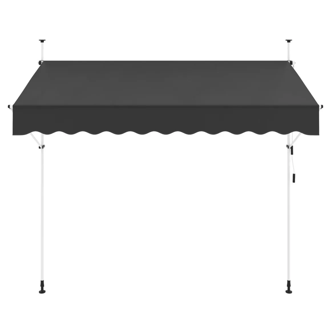 Balkonmarkise 300 x 120 cm anthrazit