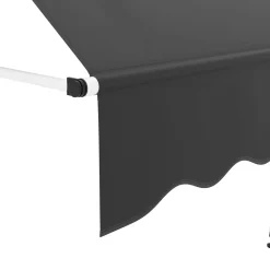 Balkonmarkise 300 x 120 cm anthrazit