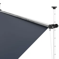 Balkonmarkise 350 x 120 cm anthrazit