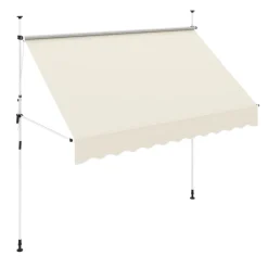 Balkonmarkise 300 x 120 cm beige