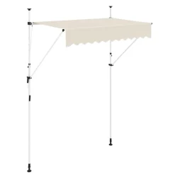 Balkonmarkise 200 x 120 cm beige