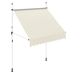 Balkonmarkise 200 x 120 cm beige