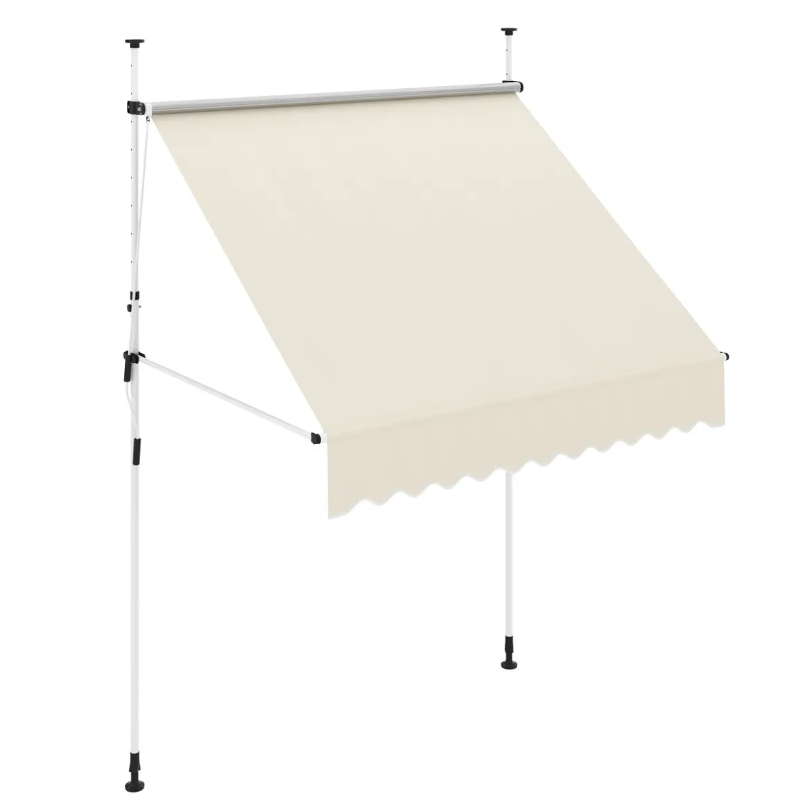 Balkonmarkise 200 x 120 cm beige