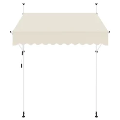 Balkonmarkise 200 x 120 cm beige