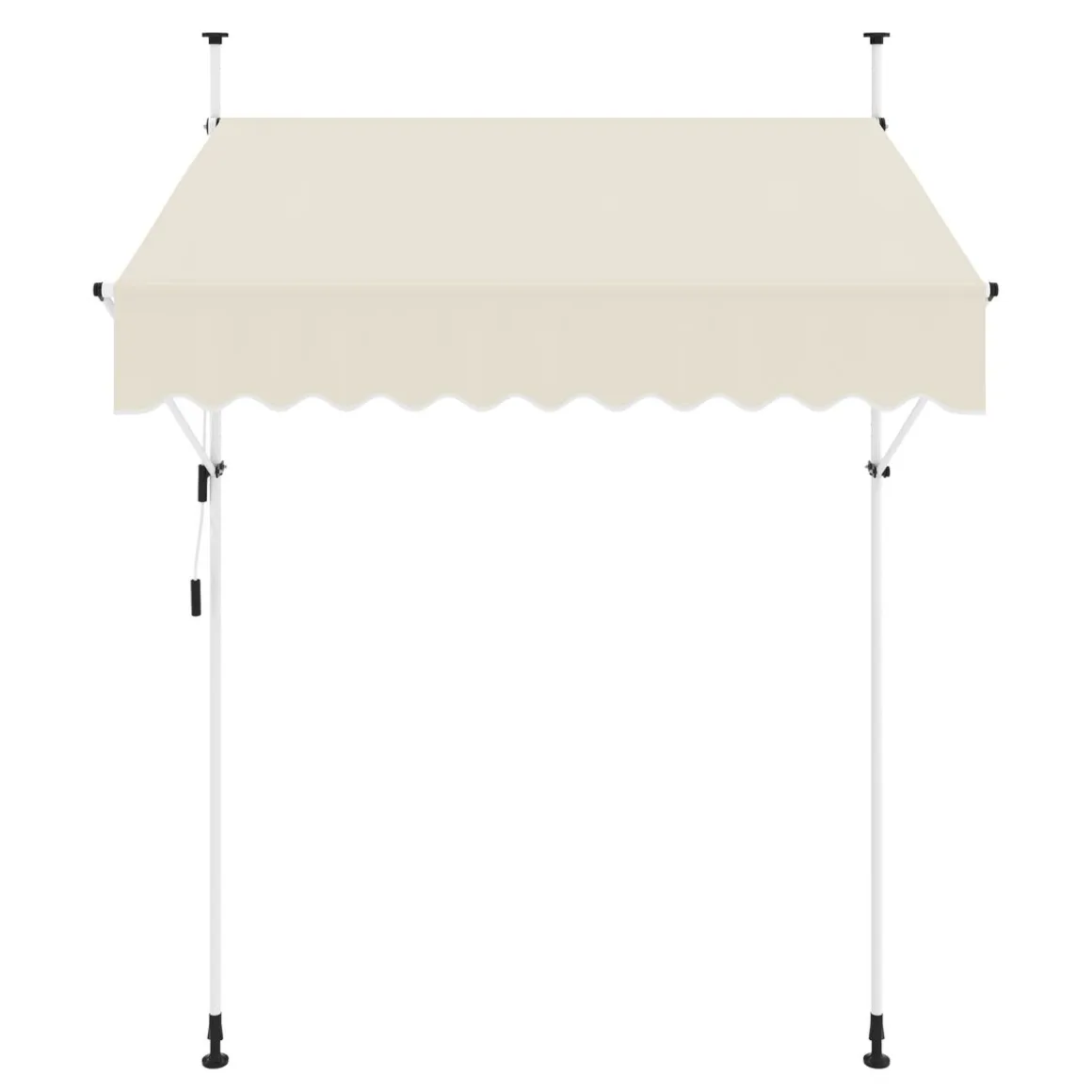 Balkonmarkise 200 x 120 cm beige