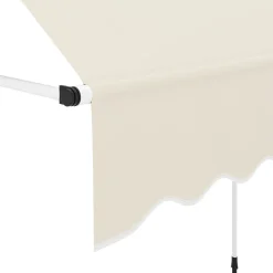 Balkonmarkise 250 x 120 cm beige