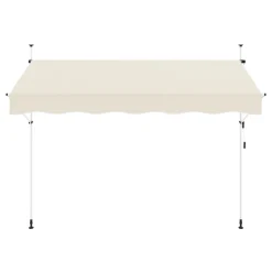 Balkonmarkise 350 x 120 cm beige