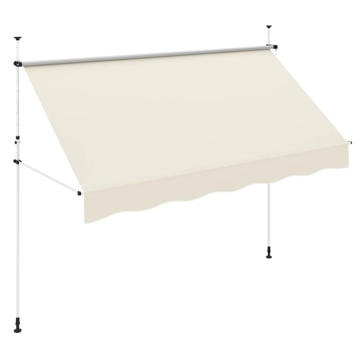 Balkonmarkise 350 x 120 cm beige