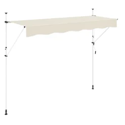 Balkonmarkise 350 x 120 cm beige