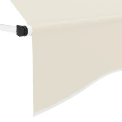 Balkonmarkise 400 x 120 cm beige