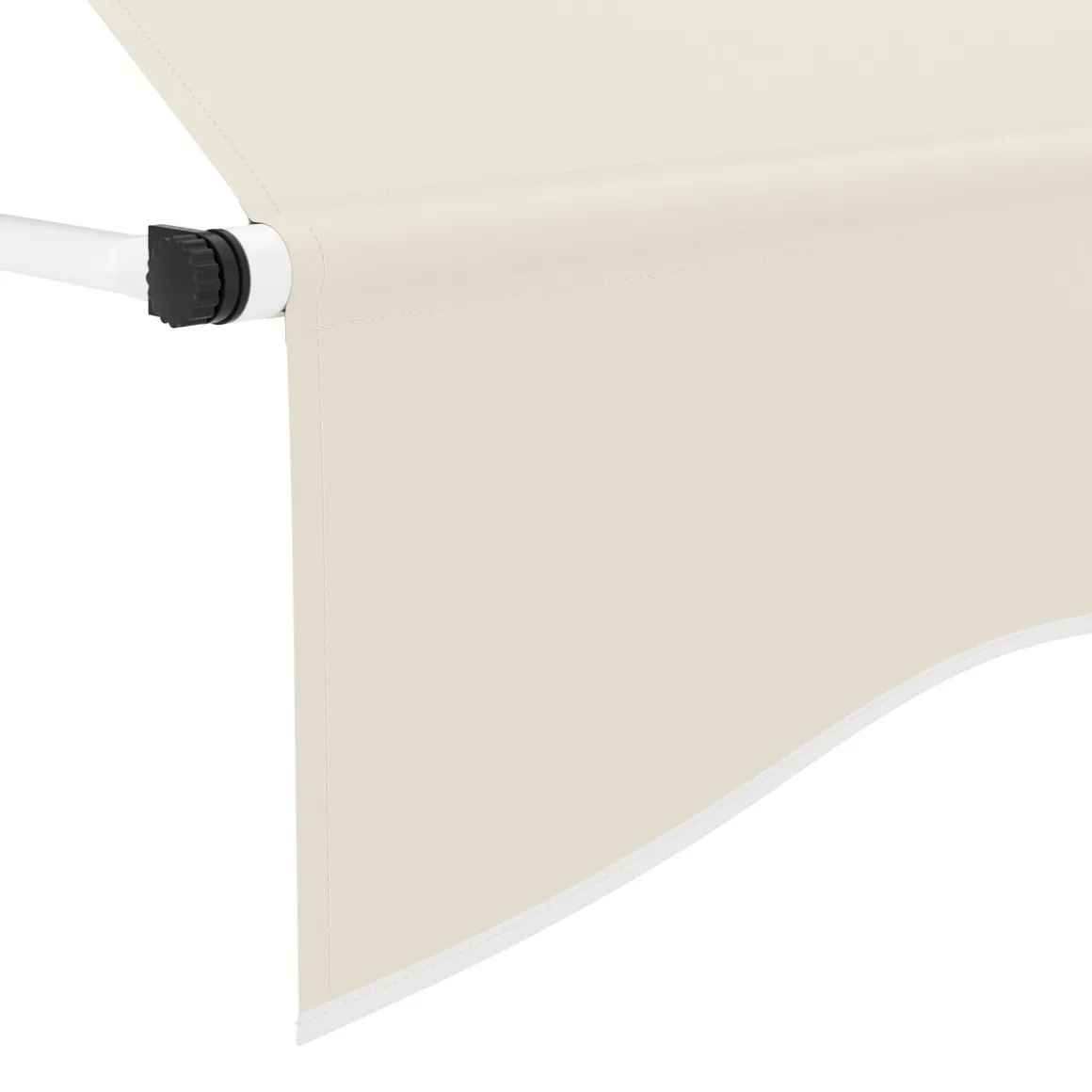 Balkonmarkise 400 x 120 cm beige