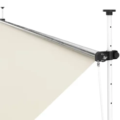 Balkonmarkise 400 x 120 cm beige