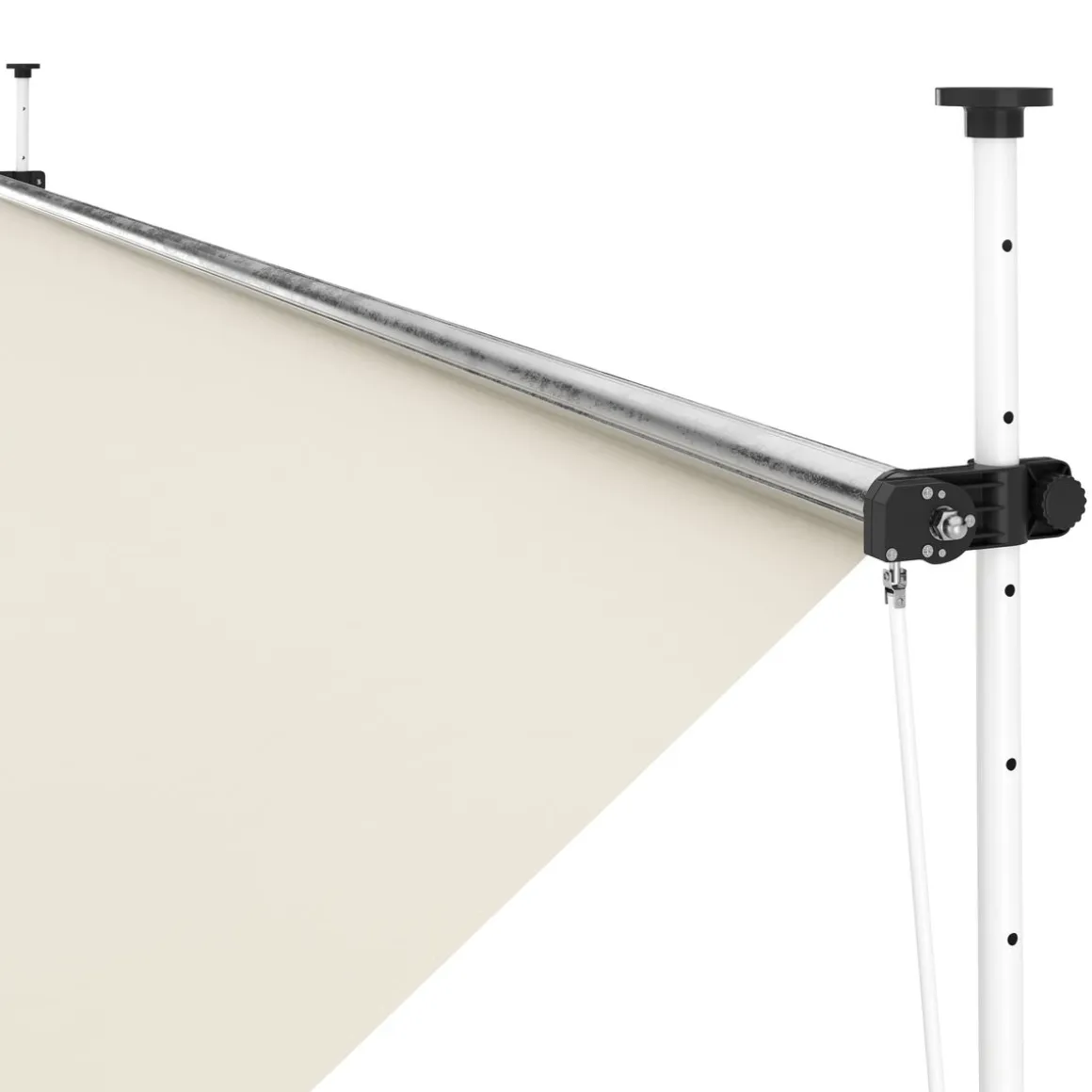 Balkonmarkise 400 x 120 cm beige