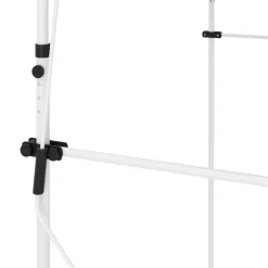 Balkonmarkise 200 x 120 cm blau/weiss