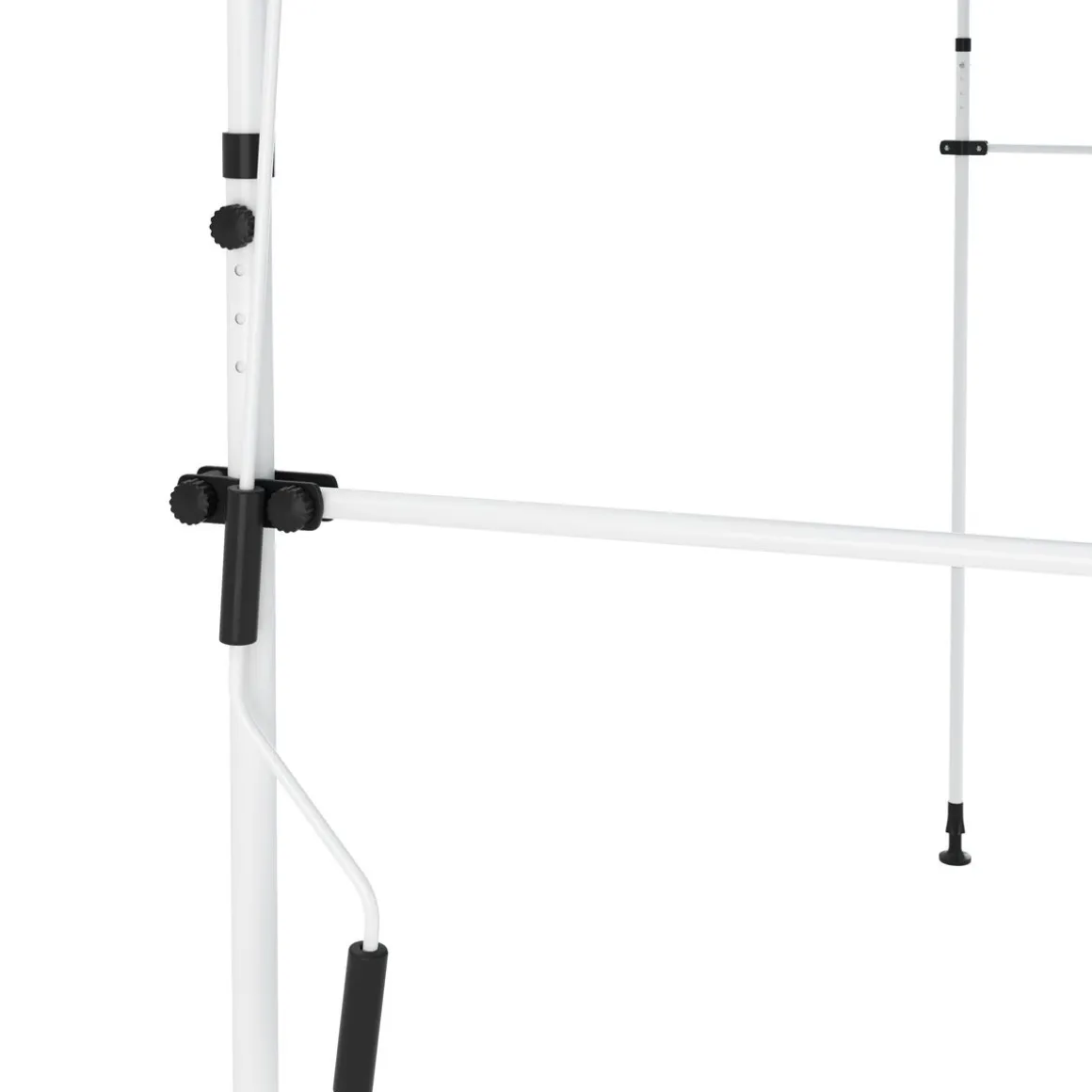Balkonmarkise 400 x 150 cm blau/weiss