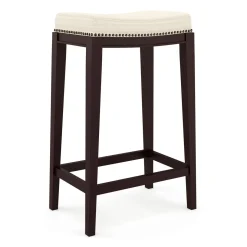 Barhocker ALONSO beige/dunkelbraun | GONSER.CH