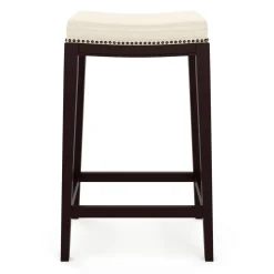 Barhocker ALONSO beige/dunkelbraun | GONSER.CH