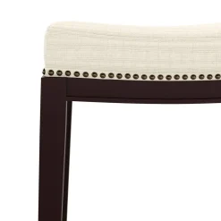 Barhocker ALONSO beige/dunkelbraun | GONSER.CH