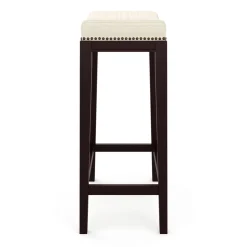 Barhocker ALONSO beige/dunkelbraun | GONSER.CH