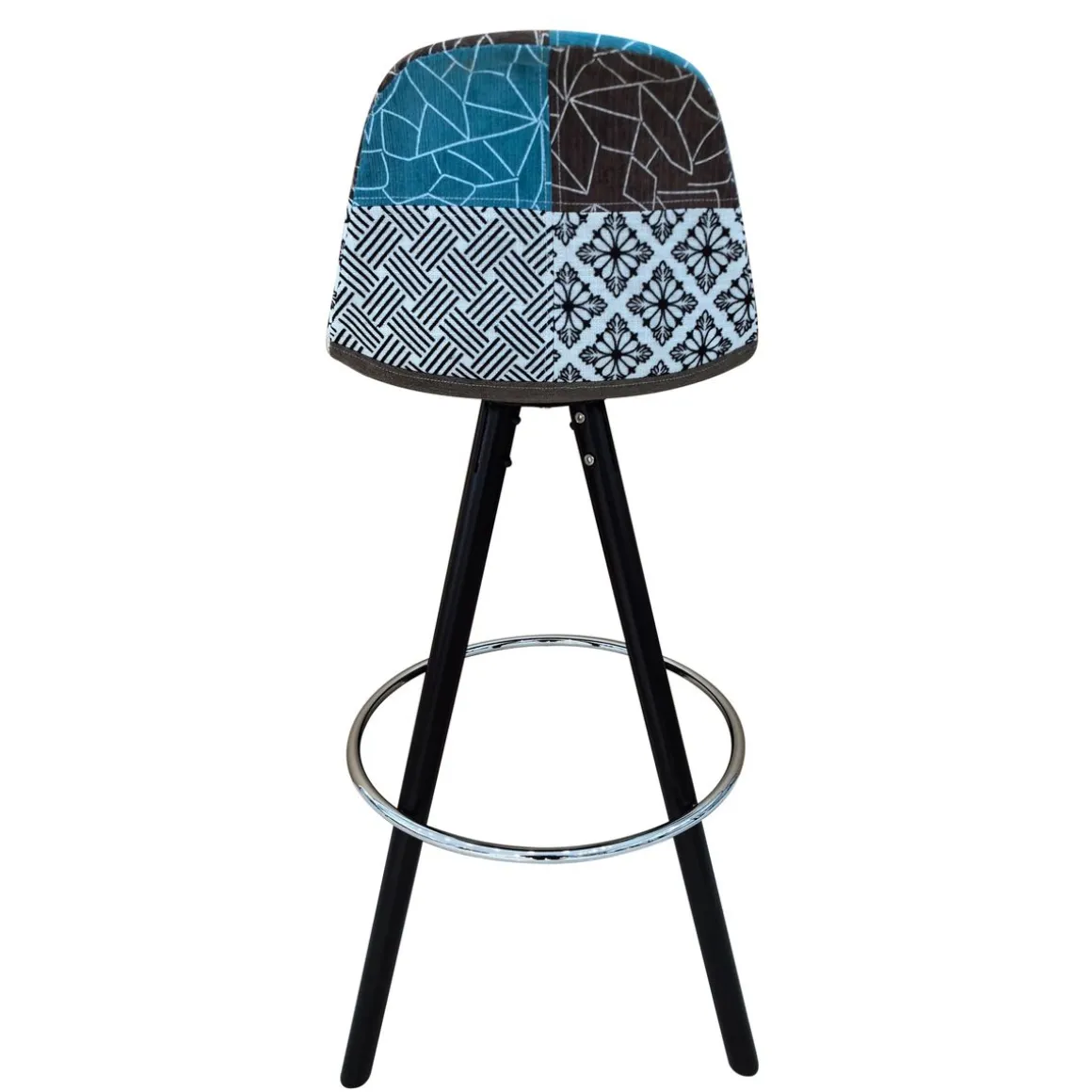 Barhocker AMALIA 2er Set bunt/schwarz | GONSER.CH