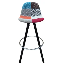 Barhocker AMALIA 2er Set bunt/schwarz | GONSER.CH