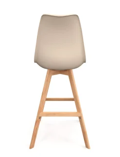 Barhocker AMELIA 2er Set beige