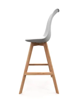 Barhocker AMELIA 2er Set weiss