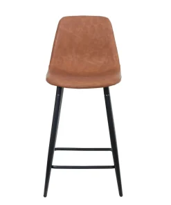 Barhocker DAVY 2er Set braun