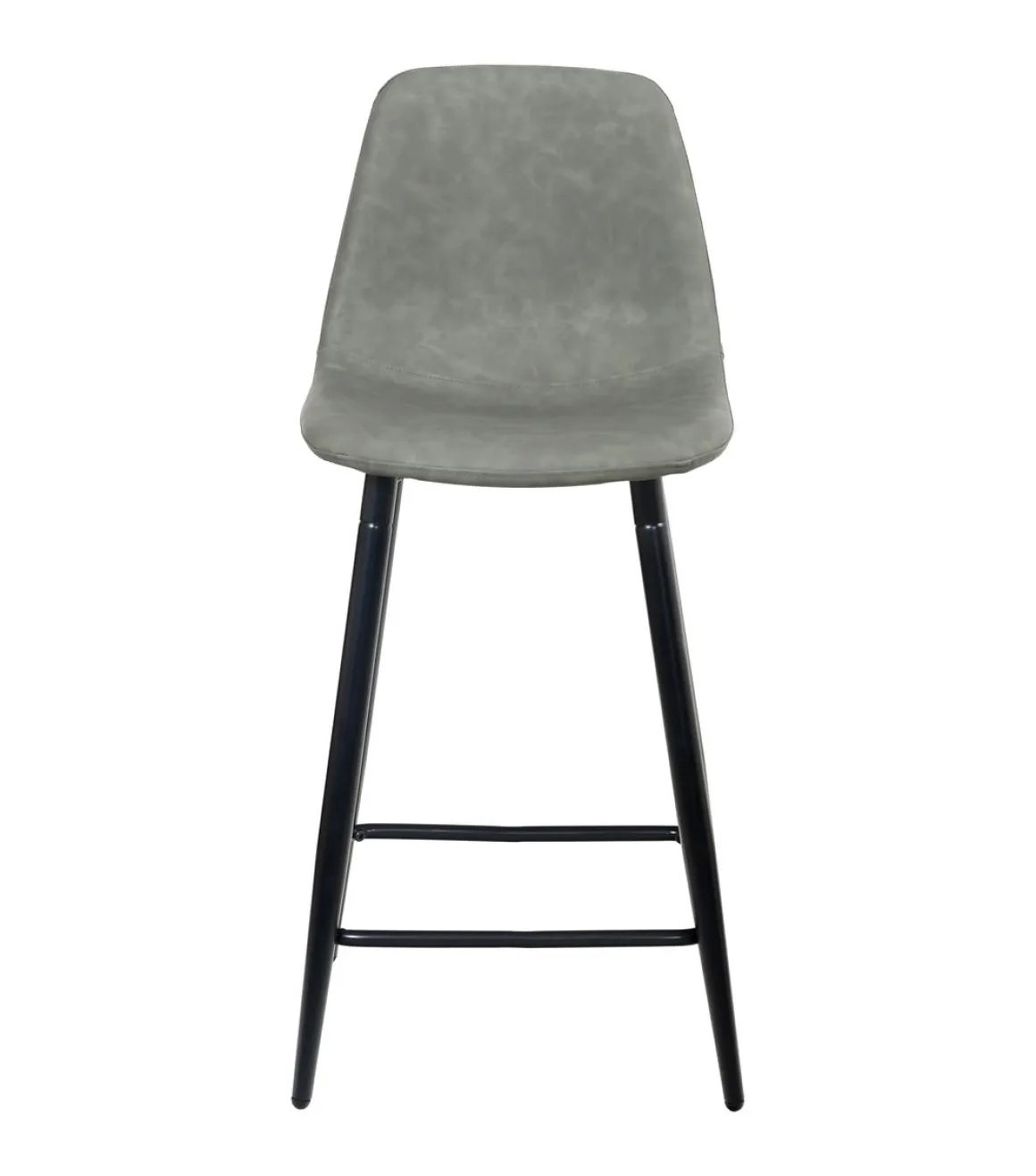 Barhocker DAVY 2er Set grau