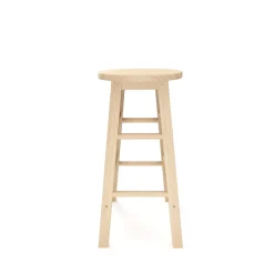 Barhocker Holz NORBERT 61 cm 2er Set natur | GONSER.CH