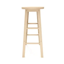 Barhocker Holz NORBERT 73 cm natur