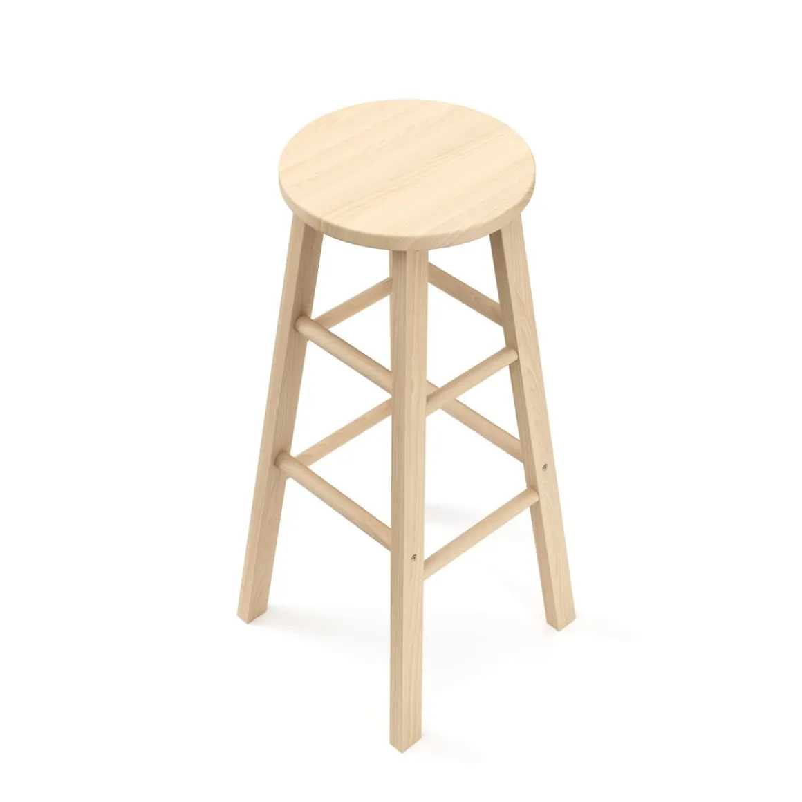 Barhocker Holz NORBERT 73 cm natur