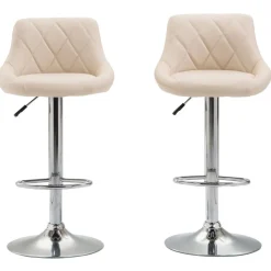 Barhocker JASPER 2er Set beige | GONSER.CH