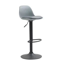 Barhocker JESSY 2er Set grau