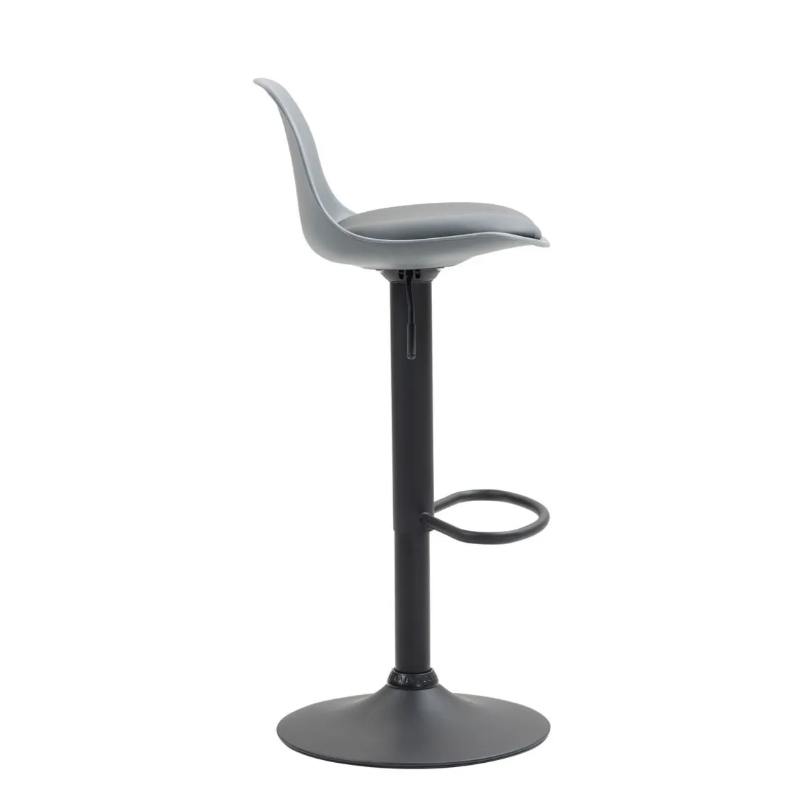 Barhocker JESSY 2er Set grau