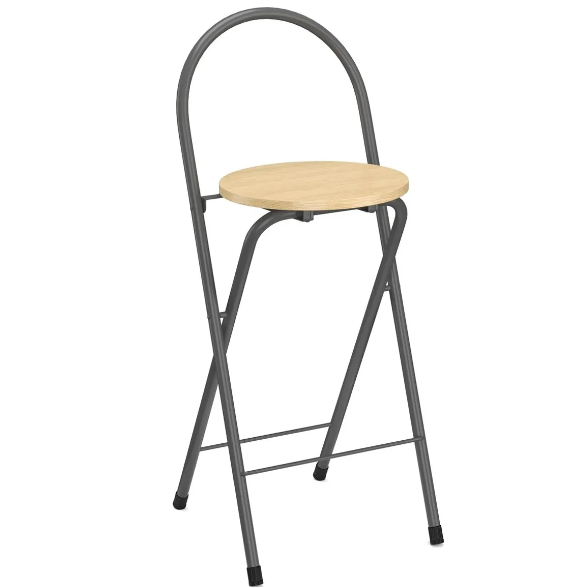 Barhocker JETT 2er Set beige/silber