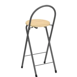 Barhocker JETT 2er Set beige/silber