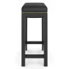 Barhocker Leder CASIMIRO schwarz | GONSER.CH
