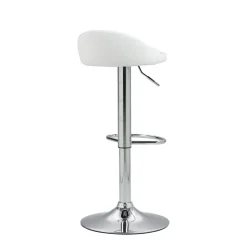 Barhocker LISA 2er Set weiss