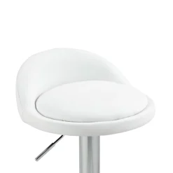 Barhocker LISA 2er Set weiss