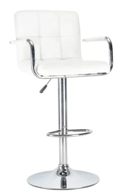 Barhocker LUISA 2er Set weiss