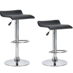 Barhocker MALTA 2er Set schwarz | GONSER.CH