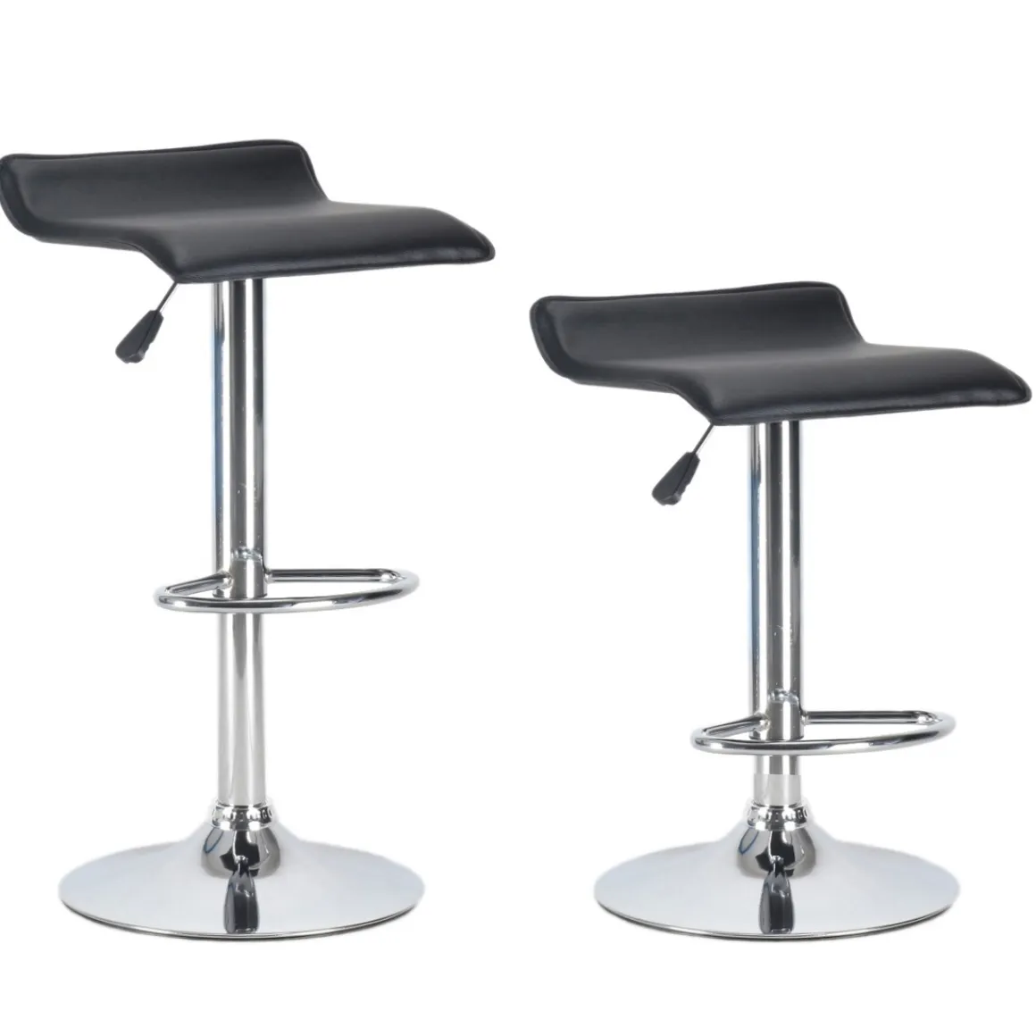 Barhocker MALTA 2er Set schwarz | GONSER.CH