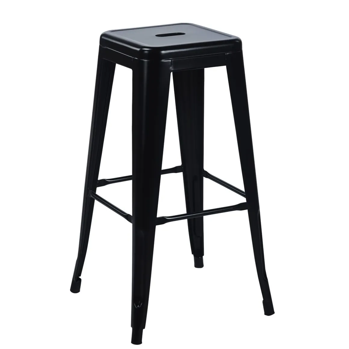 Barhocker Metall METALLIX 2er Set schwarz | GONSER.CH
