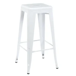 Barhocker Metall METALLIX 2er Set weiss
