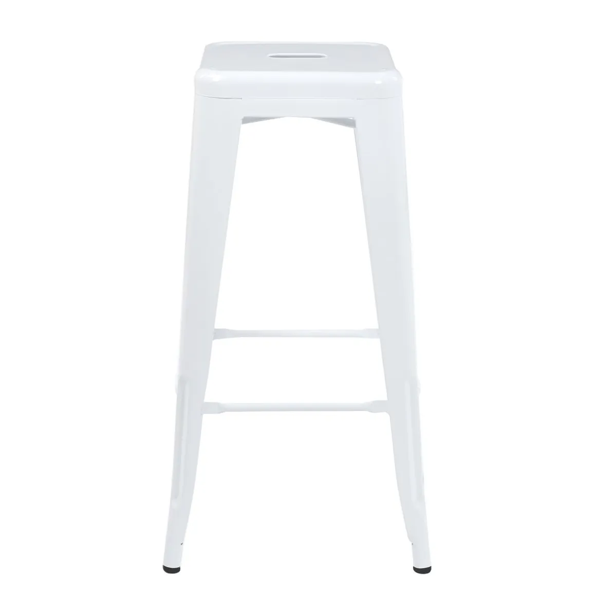 Barhocker Metall METALLIX 2er Set weiss