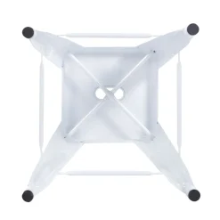 Barhocker Metall METALLIX 2er Set weiss